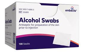 alcohol pads 3cm- 3cm 2ply