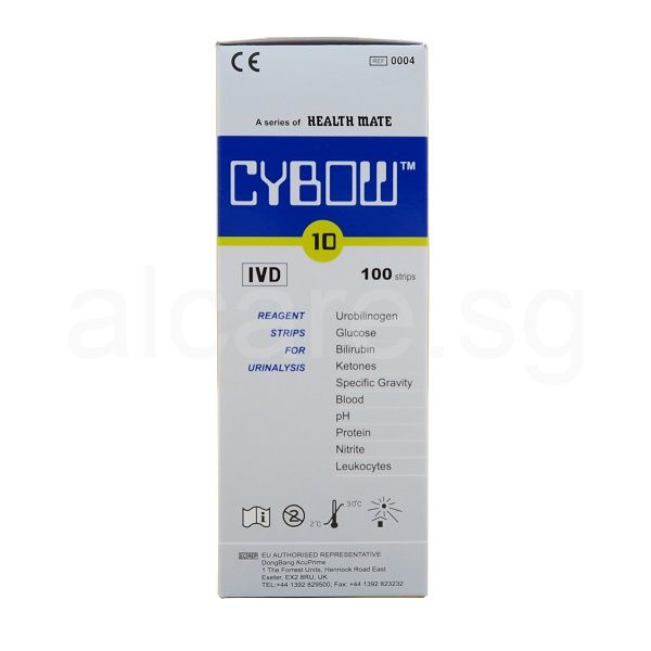 Urinalysis strips cybow 10